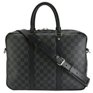 Louis Vuitton Damier Graphite Porte Document Voyage PDV business briefcase strap